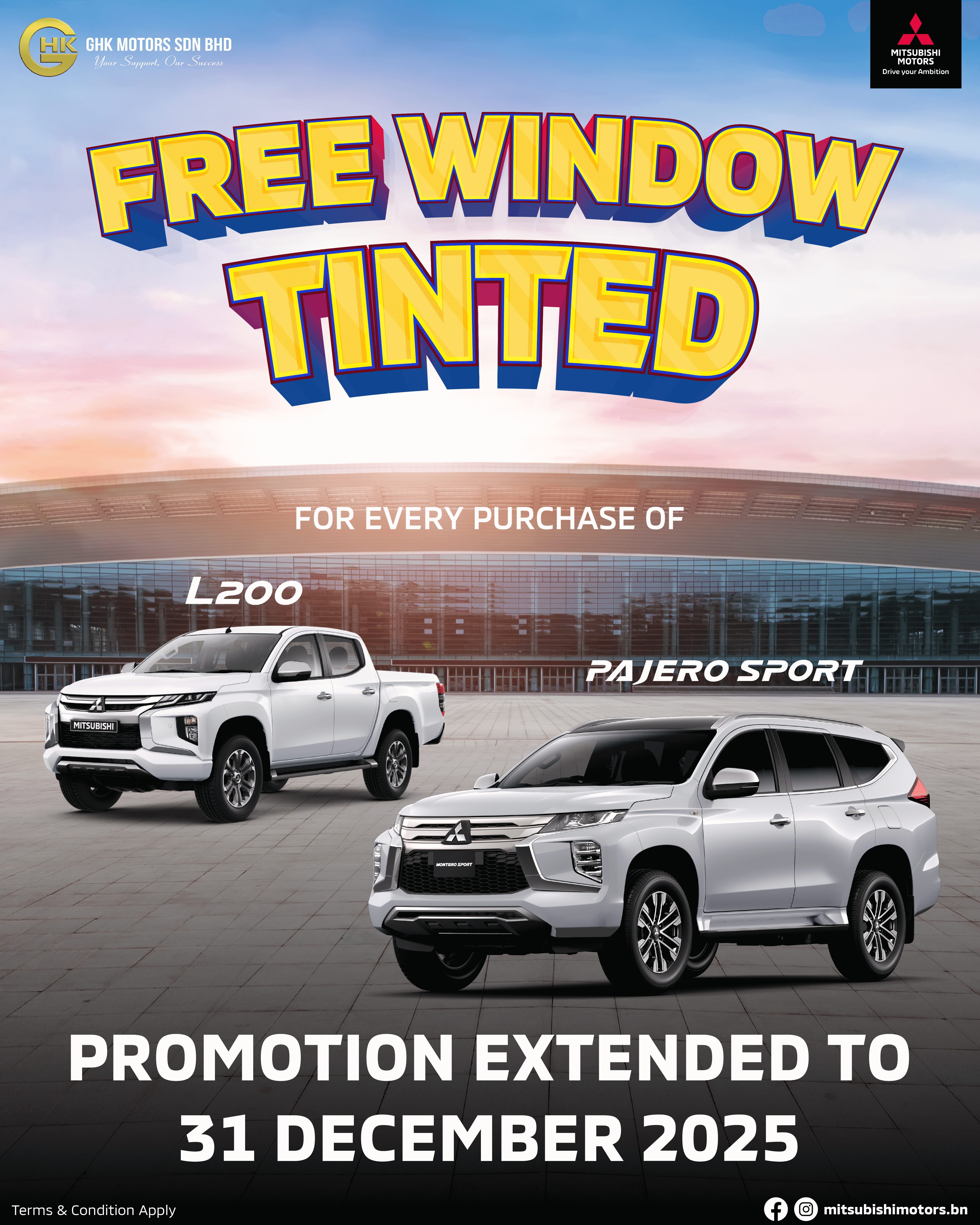 Mitsubishi Brunei | Your Drive, Upgraded – Offer Extended!