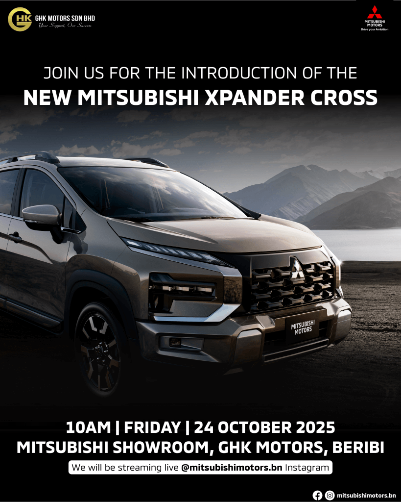 Mitsubishi Brunei | Introducing the New Mitsubishi Xpander Cross 2026!