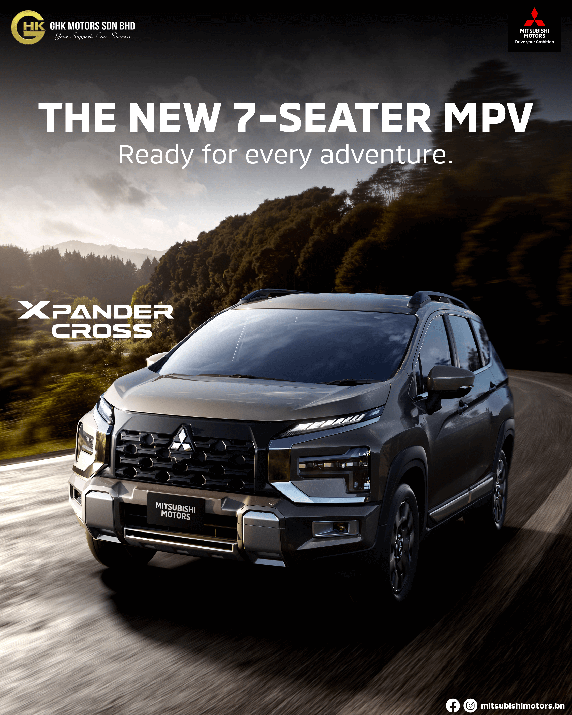 Introducing the New Mitsubishi Xpander Cross 2026 — where your