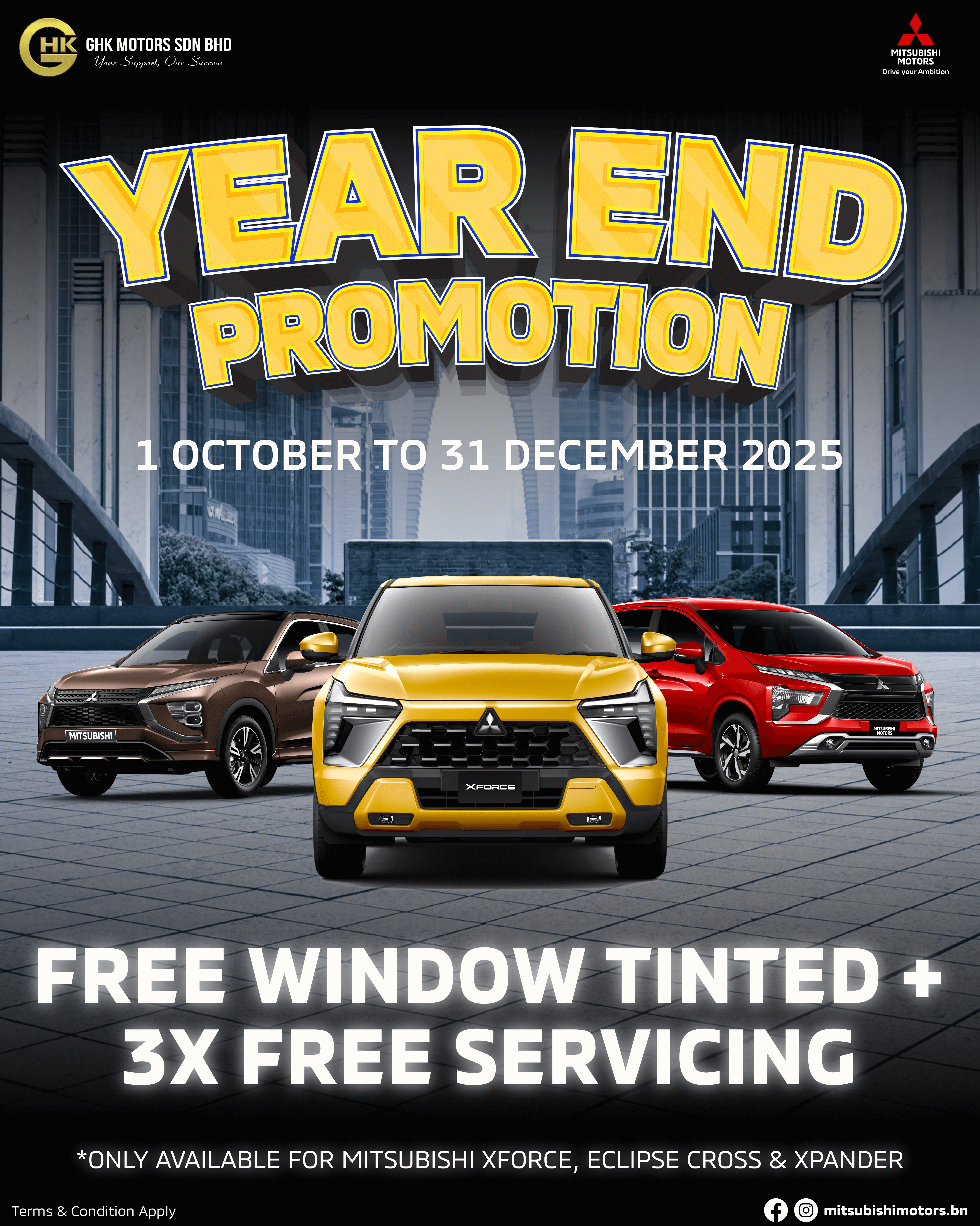Mitsubishi Brunei | Mitsubishi Year-End Promotion 2025