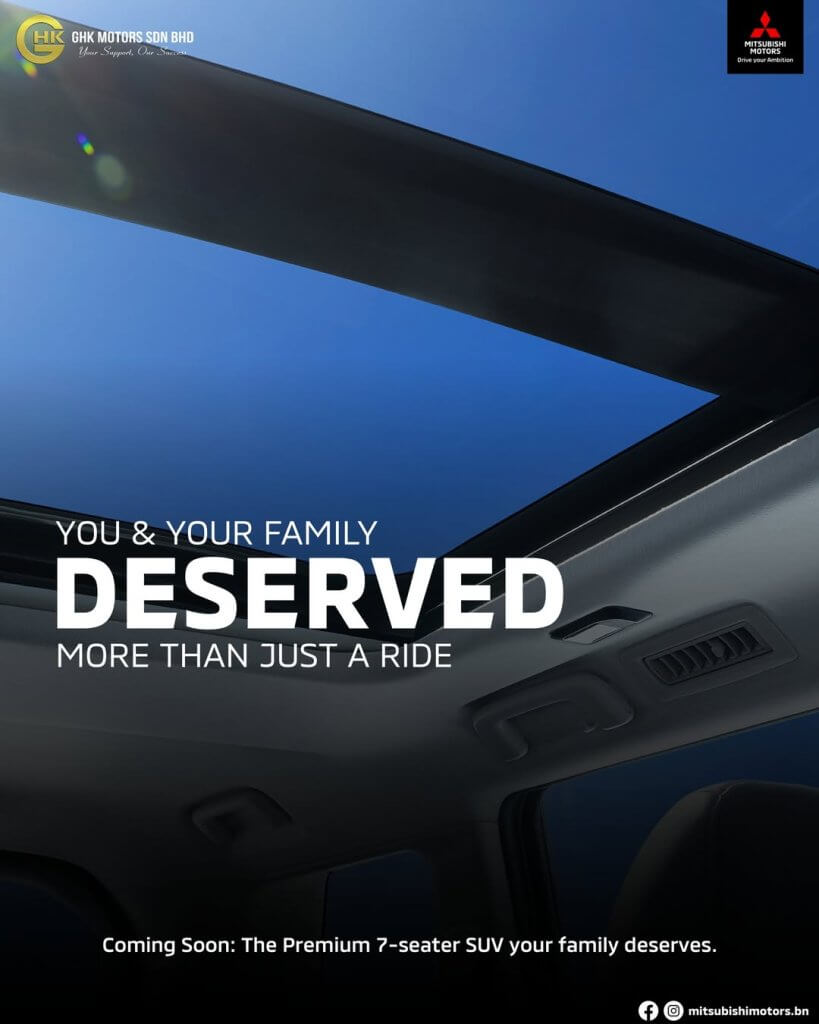 Mitsubishi Brunei | Space. Comfort. Together.