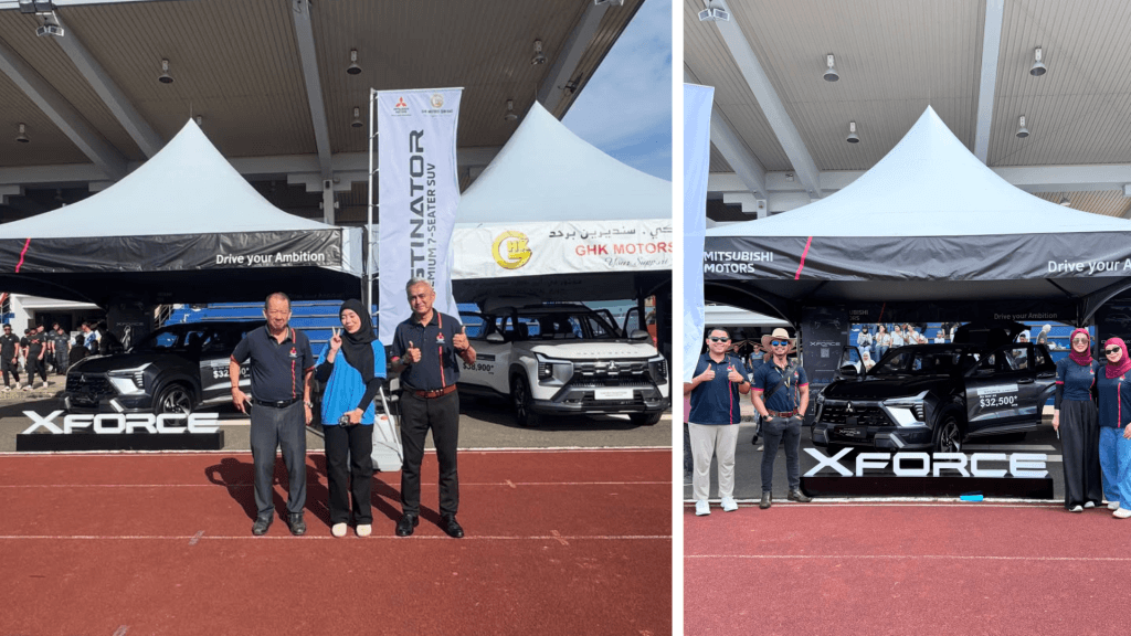 Mitsubishi Brunei | Mitsubishi Showcases Latest SUV Line-up at RBAF 65th Anniversary Roadshow