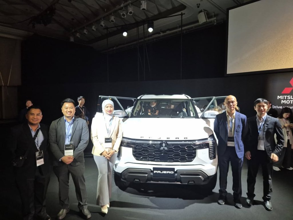 Mitsubishi Brunei | GHK Motors Witnesses the World Premiere of the New Mitsubishi PAJERO in Japan