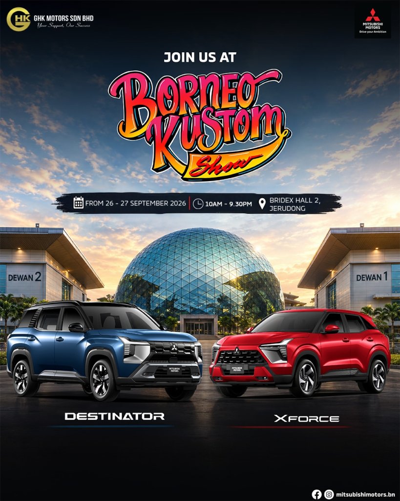 Mitsubishi Brunei | Mitsubishi at Borneo Kustom Show 2026!
